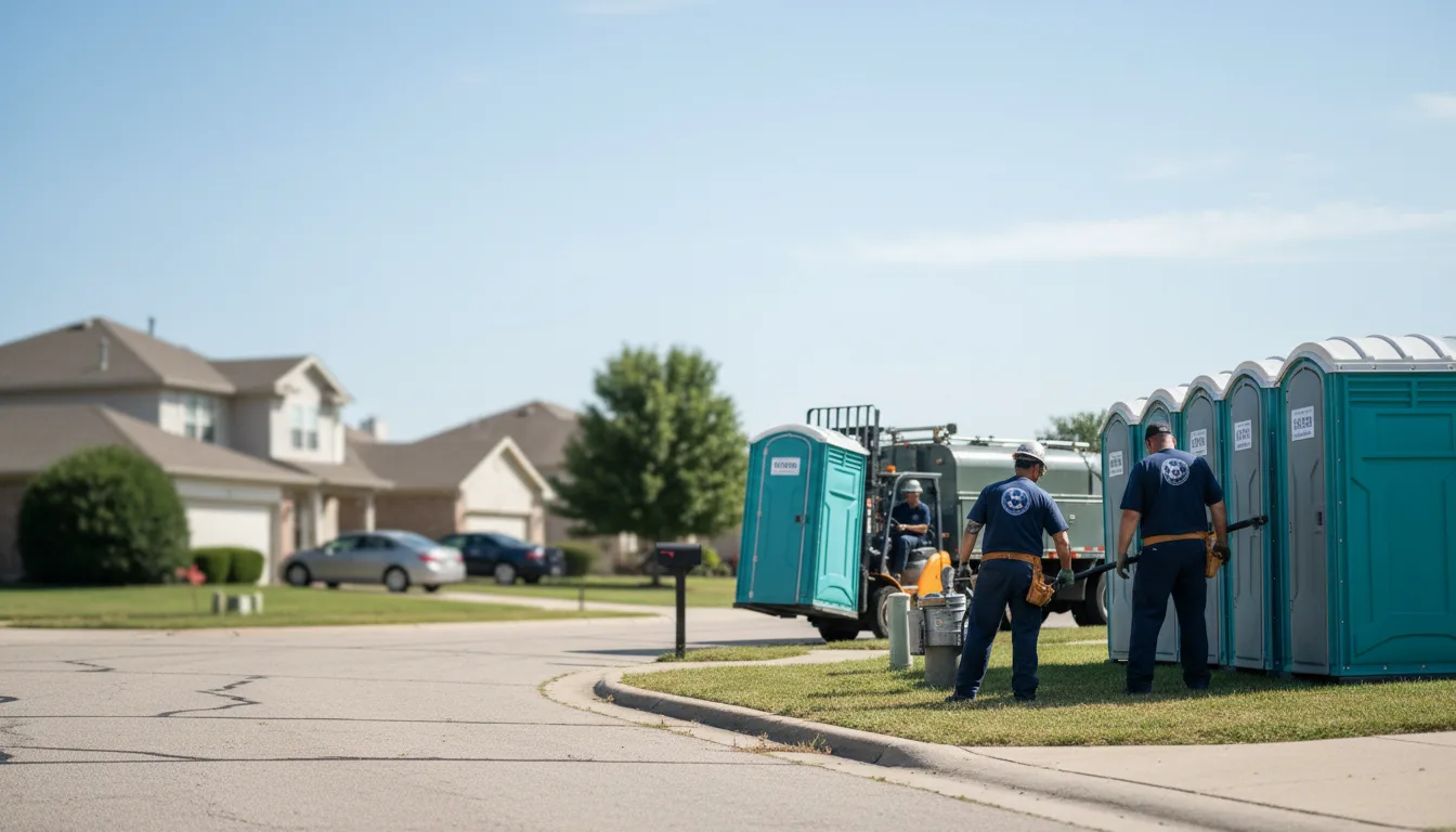 Porta Potty Rental in Pope Army Airfield, NC near me